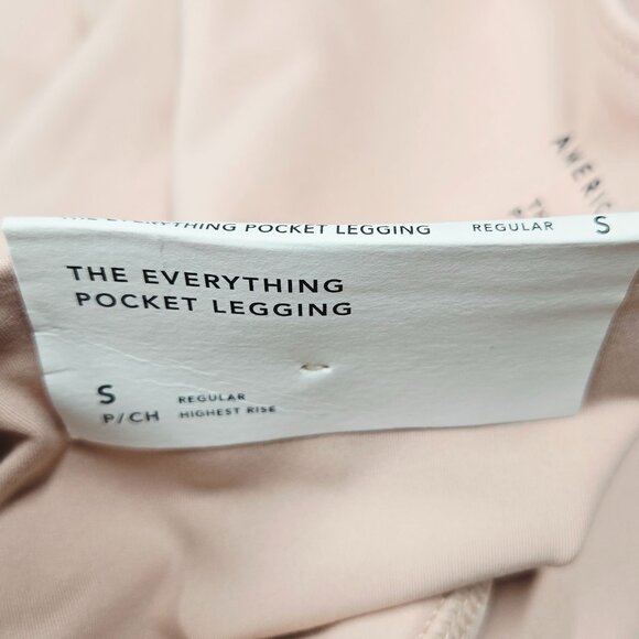 NWT AE (American Eagle) The Everything High-Waisted Pocket Legging SM Pink $40 - Picture 10 of 12